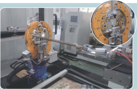 ZCN090AST-（2200）3600 水電多級線圈、風(fēng)電、水電線棒數(shù)控包帶機